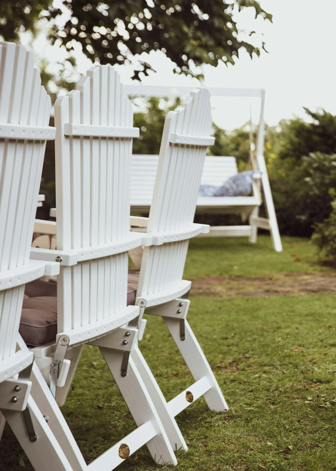Bullerö Verstellbarer Stuhl, Weiß 2 Bullerö Verstellbarer Stuhl, Weiß – Bild 2