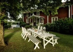 Bullerö Verstellbarer Stuhl, Weiß 5 Bullerö Verstellbarer Stuhl, Weiß -Gartenmöbel Geschäft hillerstorp bullero position chair white 1