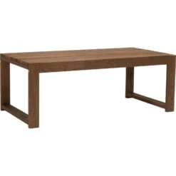 Gotland Loungetisch 60x120 Cm, Wärmebehandelt Esche