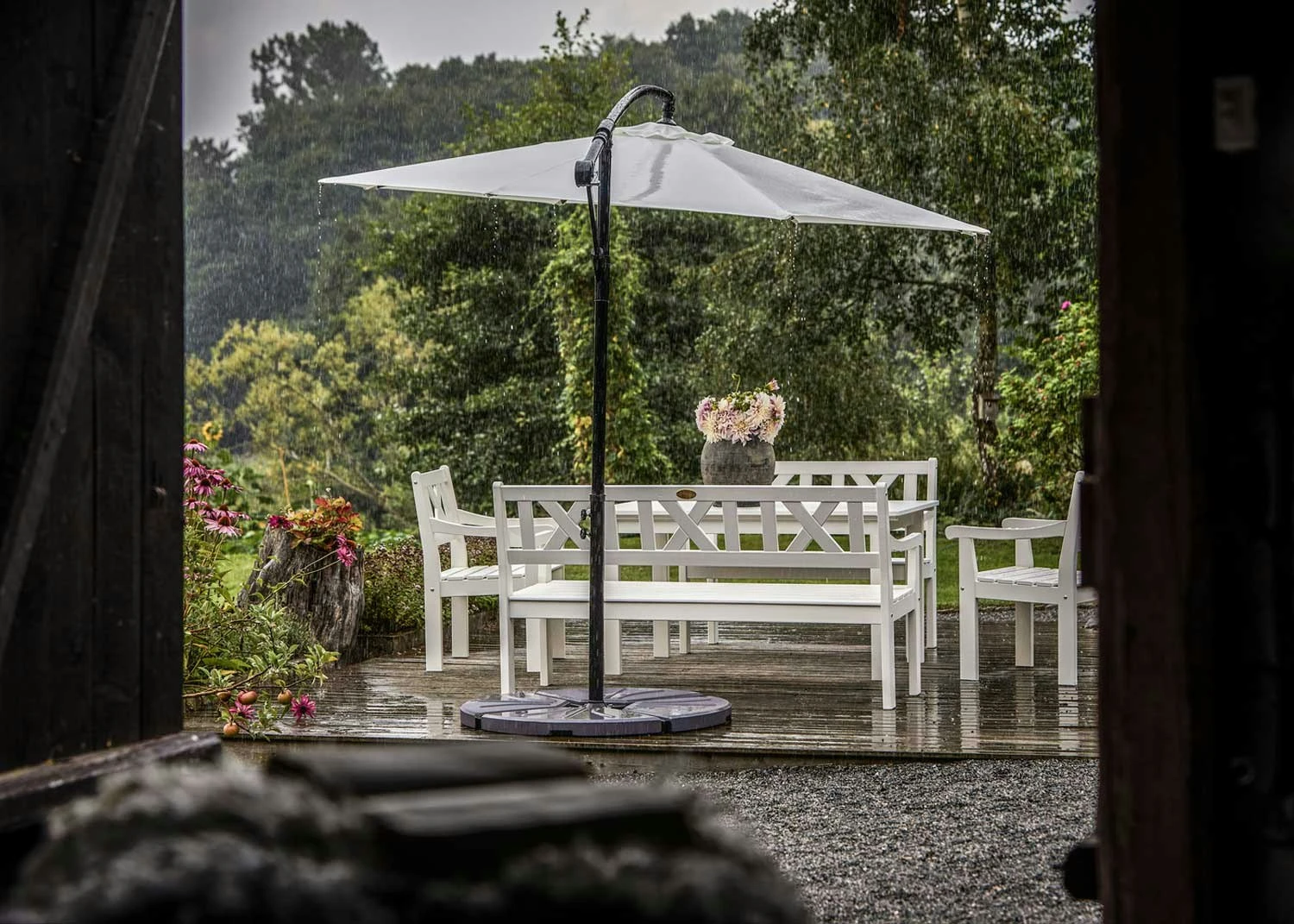 Läckö Tisch 80x135x69 Cm, Weiß 4 Läckö Tisch 80x135x69 Cm, Weiß – Bild 4