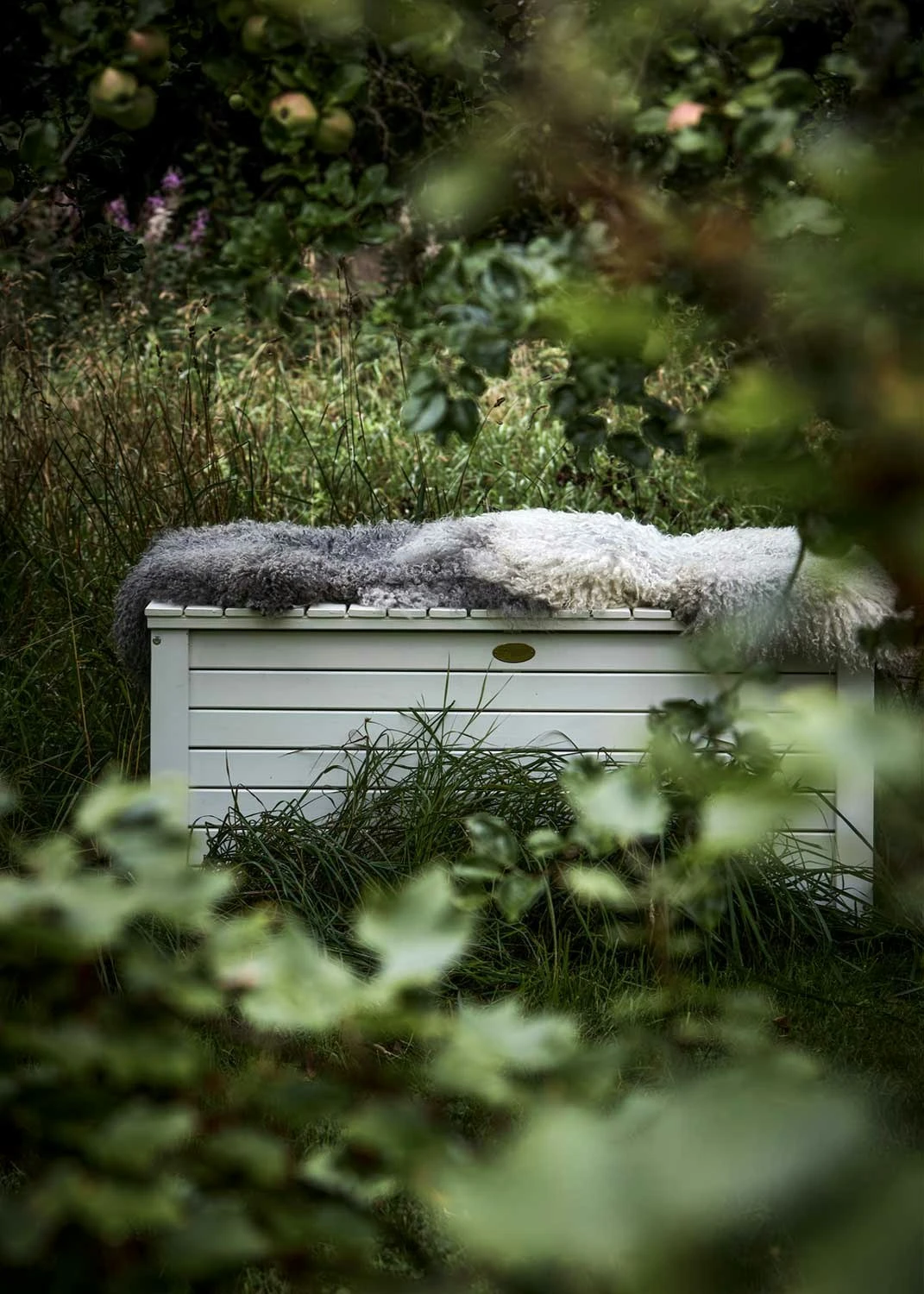 Läckö Aufbewahrungsbox Für Kissen 134x59x64 Cm, Weiß 2 Läckö Aufbewahrungsbox Für Kissen 134x59x64 Cm, Weiß – Bild 2