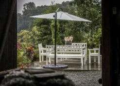 Läckö Lehnstuhl, Weiß -Gartenmöbel Geschäft hillerstorp lacko fatolj vit 3