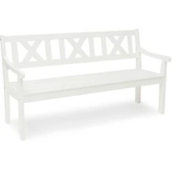 Läckö Sofa 3-Sitzer, Weiß