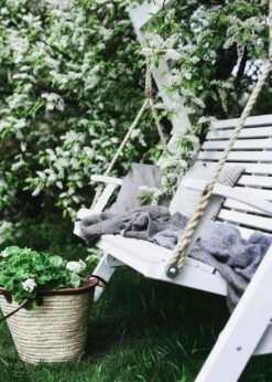 Marstrand Hängematte, Weiß -Gartenmöbel Geschäft hillerstorp marstrand hammock orkangra 7