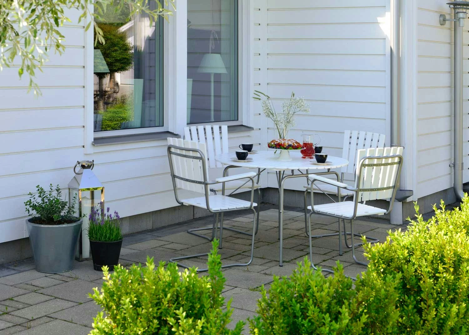 Sandhamn Tischgarnitur, Weiß 3 Sandhamn Tischgarnitur, Weiß – Bild 3