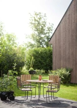 Sandhamn Tischgarnitur, Wärmebehandelt Esche -Gartenmöbel Geschäft hillerstorp sandhamn matgrupp varmebehandlad ask 9