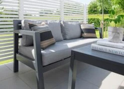 Stoltö Sitzgruppe 4 Sitzplätze, Orkangrau/Grau 10 Stoltö Sitzgruppe 4 Sitzplätze, Orkangrau/Grau -Gartenmöbel Geschäft hillerstorp stolto sofa set 4 seats hurricane grey grey 4