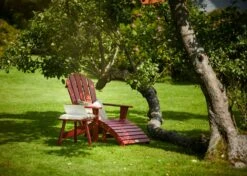 Tennessee Beistelltisch Ø50x41 Cm, Oxidrot -Gartenmöbel Geschäft hillerstorp tennessee side table 50x41 cm 2