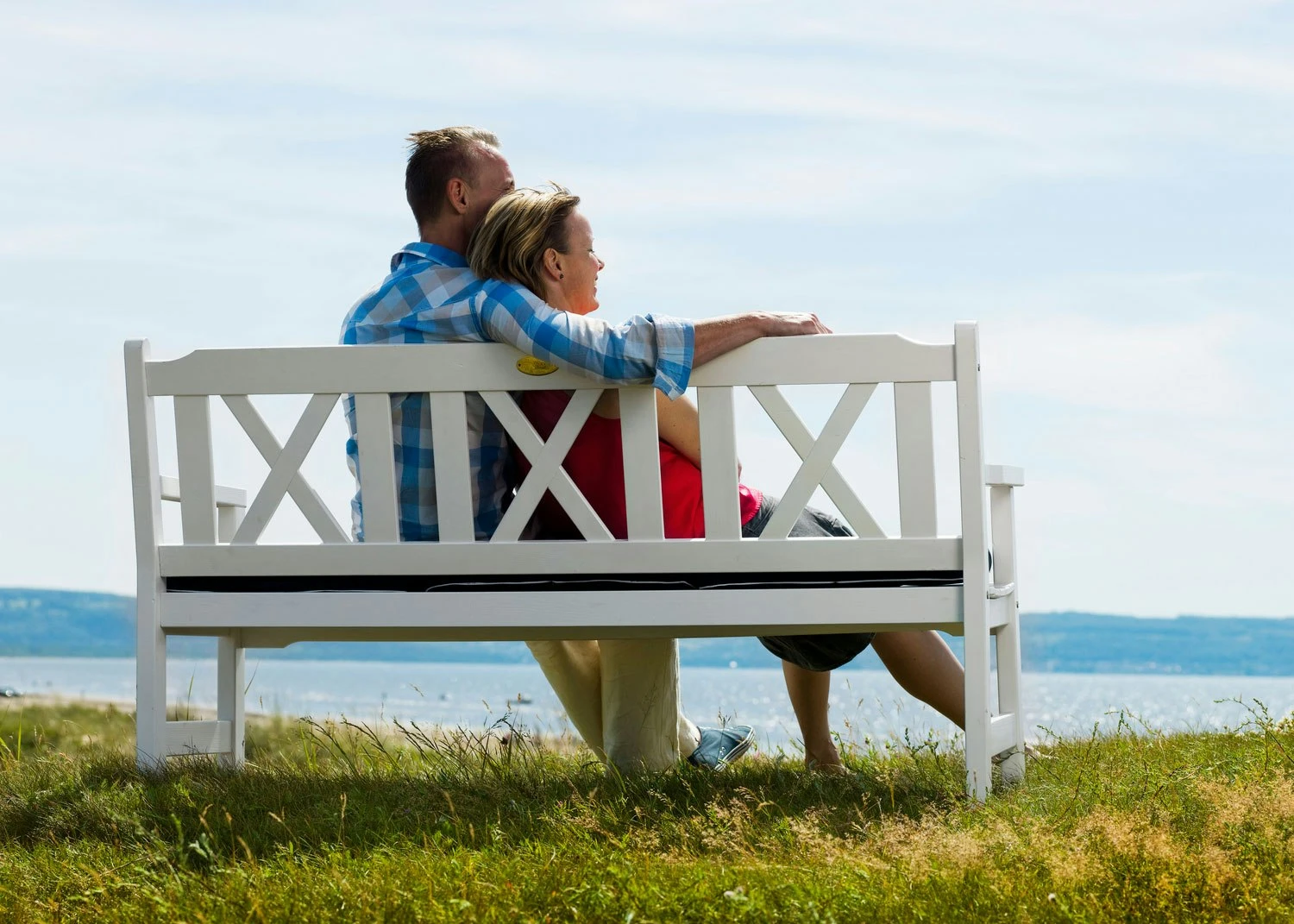 Visby Sofa 160 Cm, Weiß 4 Visby Sofa 160 Cm, Weiß – Bild 4