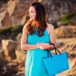 Hinza Tasche Klein, Turkis -Gartenmöbel Geschäft hinza hinza tasche gross turkis 5