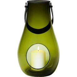 Holmegaard Design With Light Laterne Olive, H29 Cm -Gartenmöbel Geschäft holmegaard dwl lantern olive 13