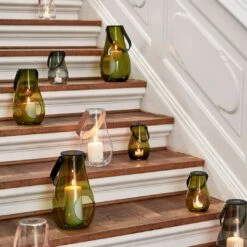 Holmegaard Design With Light Laterne Olive, H25 Cm -Gartenmöbel Geschäft holmegaard dwl lantern olive 4