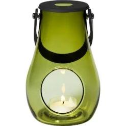 Holmegaard Design With Light Laterne Olive, H16,5 Cm -Gartenmöbel Geschäft holmegaard dwl lantern olive 8