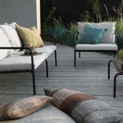 AVON 2-Sitzer-Sofa, Esche -Gartenmöbel Geschäft houe avon 2 seater sofa ash sunbrella heritage 4