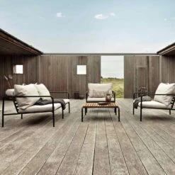 AVON 2-Sitzer-Sofa, Esche -Gartenmöbel Geschäft houe avon 2 seater sofa ash sunbrella heritage 6