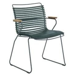 Click Dining Chair, Pine Green/Grey