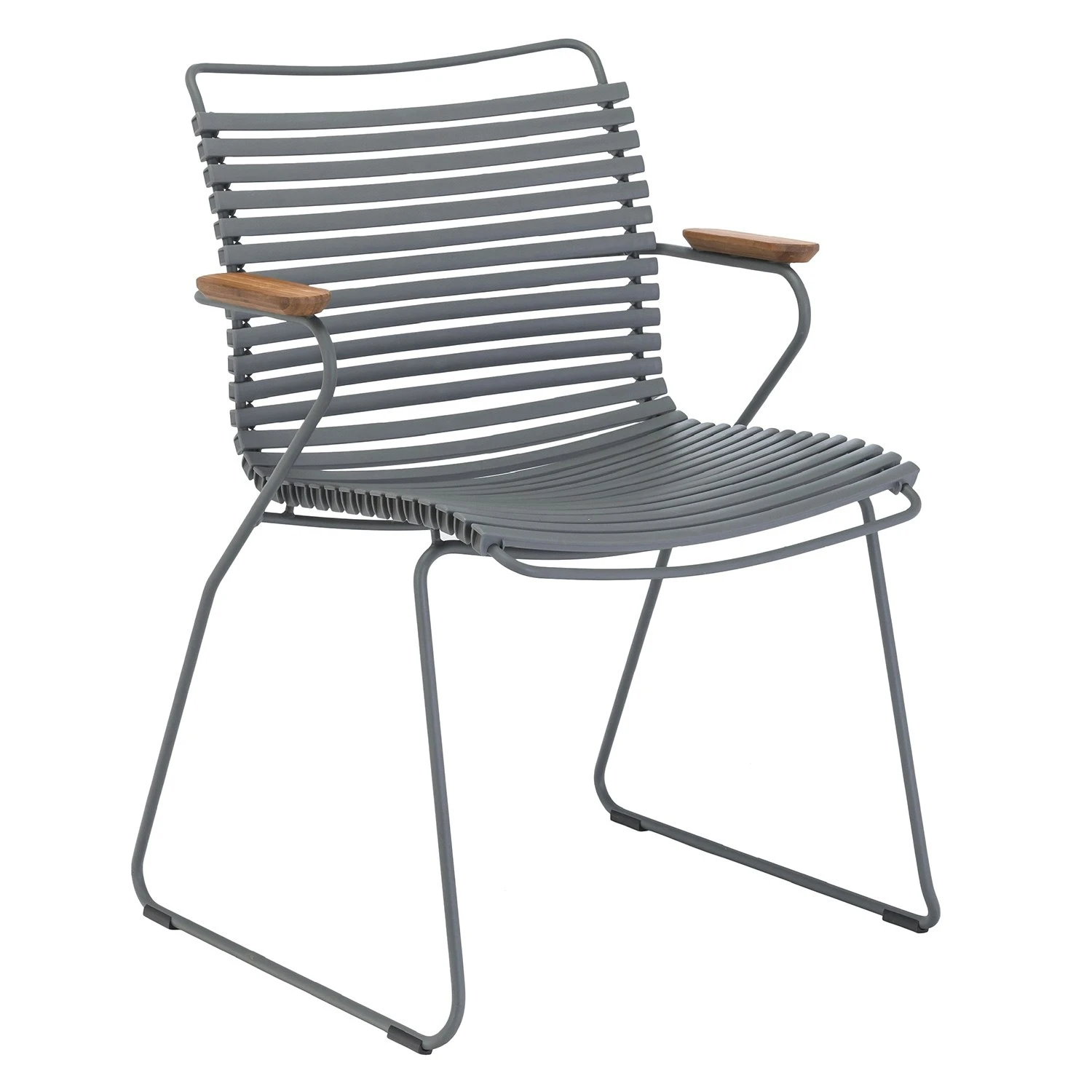 Click Dining Chair, Dark Grey/Grey 1 Click Dining Chair, Dark Grey/Grey