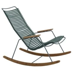 Click Rocking Chair, Pine Green/Grey