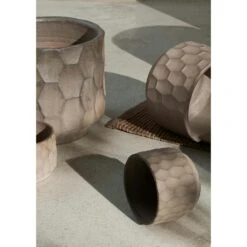 Kähler Grow Blumentopf, Hellsand/ Ø21,5 Cm -Gartenmöbel Geschäft kahler grow blumentopf hellsand 1