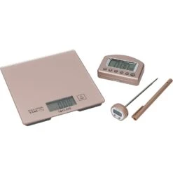 Kitchen Craft Taylor Pro Küchenwaage Set 3 Teile, Roségold