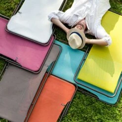 Lafuma Maxi Transat Batyline® Iso Liegestuhl, Seigle II -Gartenmöbel Geschäft lafuma maxi transat liegestuhl papagueno 1 2