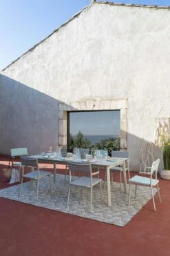 Lafuma Oron Tisch Laminat, S 100x150 Cm, Sable 6 Lafuma Oron Tisch Laminat, S 100x150 Cm, Sable -Gartenmöbel Geschäft lafuma oron 150x100 cm table ciment sable 10