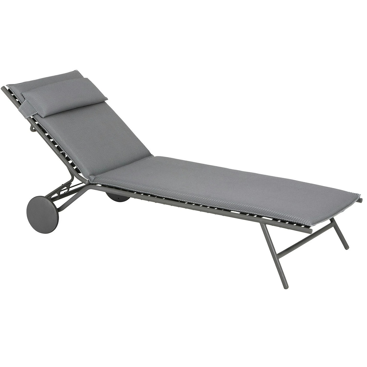 Lafuma Miami II BeComfort® Sonnenliege, Silber 1 Lafuma Miami II BeComfort® Sonnenliege, Silber