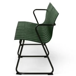 Mater Ocean OC2 Bank, Grün -Gartenmöbel Geschäft mater ocean oc2 bench green 2