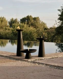 Menu Meira Öllampe Schwarz, 15 Cm -Gartenmöbel Geschäft menu meira oil lantern h135 black 12