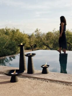 Menu Meira Öllampe Schwarz, 13,5 Cm -Gartenmöbel Geschäft menu meira oil lantern h135 black 6