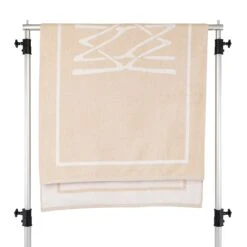 Mille Notti Elba Strandtuch 86x180 Cm, Weiß/Elfenbein -Gartenmöbel Geschäft mille notti elba strandhandduk ivory white 2