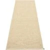 Mono Teppich Sand/ Cream, 85x260 Cm