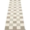 Pix Rug Dark Linen / Vanilla / Linen, 70x240 Cm