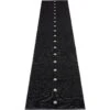 Peg Rug 70x360 Cm, Black/Lin