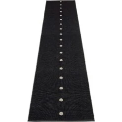 Peg Rug 70x360 Cm, Black/Lin