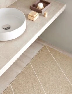 Randy Teppich Sand/ Vanilla, 70x320 Cm -Gartenmöbel Geschäft pappelina randy teppich sand vanilla 1 1