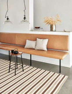 Teo Teppich Braun / Beige / Vanilla, 70x240 Cm -Gartenmöbel Geschäft pappelina teo rug brown beige vanilla 1