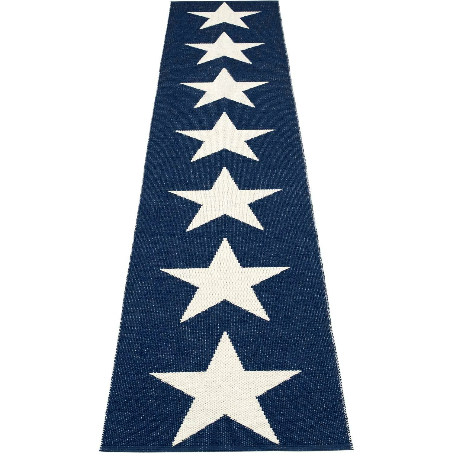 Viggo One Teppich Dark Blue/ Vanilla, 70x350 Cm 1 Viggo One Teppich Dark Blue/ Vanilla, 70x350 Cm
