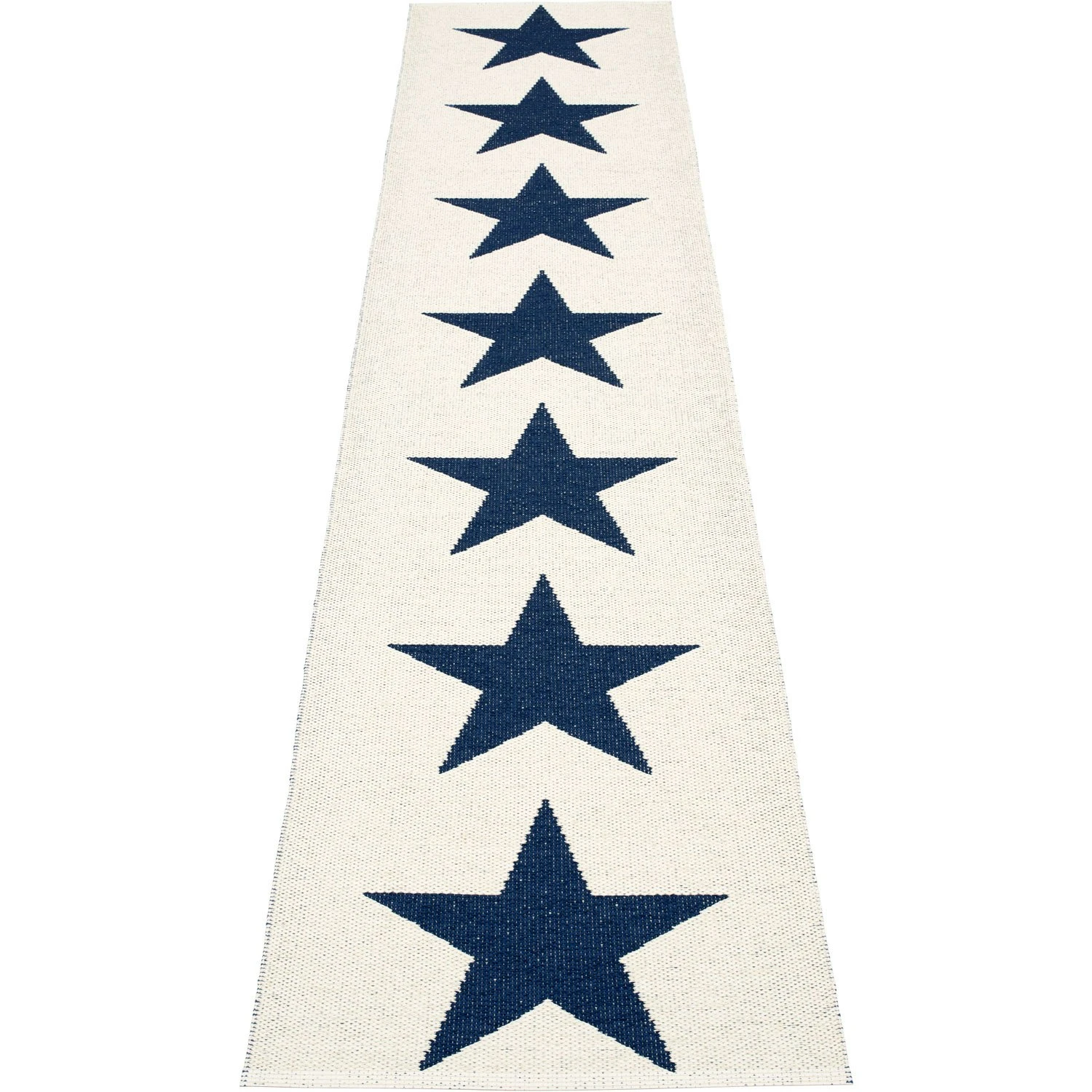 Viggo One Teppich Dark Blue/ Vanilla, 70x350 Cm 2 Viggo One Teppich Dark Blue/ Vanilla, 70x350 Cm – Bild 2