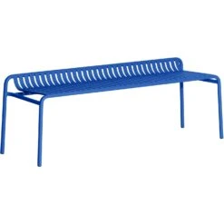 Week-End Bank Ohne Rückenlehne, Blau
