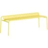 Week-End Bank Ohne Rückenlehne, Gelb