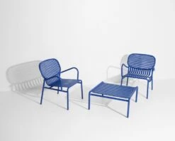 Week-End Kaffeetisch 60x69 Cm, Blau -Gartenmöbel Geschäft petite friture week end coffee table 11