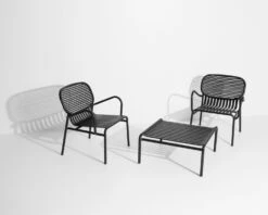 Week-End Kaffeetisch 60x69 Cm, Blau -Gartenmöbel Geschäft petite friture week end coffee table 2 6