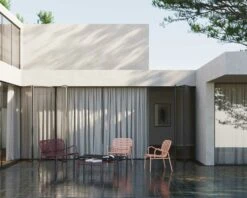 Week-End Kaffeetisch 60x69 Cm, Burgunderrot -Gartenmöbel Geschäft petite friture week end coffee table 23