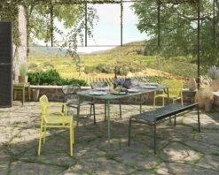 Week-End Stuhl, Glasgrün -Gartenmöbel Geschäft petite friture week end stol bla 25