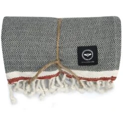 Badlakan Hamam Amasra 90x190 Cm Olivegrön/beige/rost Badetuch Dunkelgrau -Gartenmöbel Geschäft recycled by wille badlakan hamam amasra 90x190 cm olivegron beige rost 5