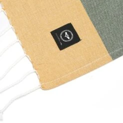 Kochi Hamam Badetuch 80x180 Cm, Grün/Gelb 3 Kochi Hamam Badetuch 80x180 Cm, Grün/Gelb -Gartenmöbel Geschäft recycled by wille badlakan hamam kochi 80x180 cm bla r bla 3