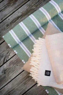 Svea Beach Mattress 70x170 Cm, Green 5 Svea Beach Mattress 70x170 Cm, Green -Gartenmöbel Geschäft recycled by wille beachmadrass svea 70x170 cm gron vit 2