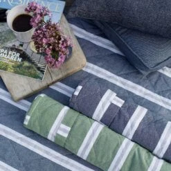 Svea Beach Mattress With Pillow 70x170 Cm, Marin 7 Svea Beach Mattress With Pillow 70x170 Cm, Marin -Gartenmöbel Geschäft recycled by wille beachmadrass svea 70x170 cm gron vit 9