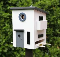 Multiholk Functional House 3 Multiholk Functional House -Gartenmöbel Geschäft wildlife garden multiholk birdhouse bird feeder 14